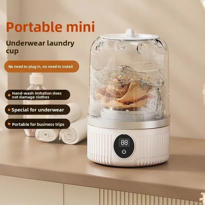 Lavadora Portátil Compacta para Ropa Interior